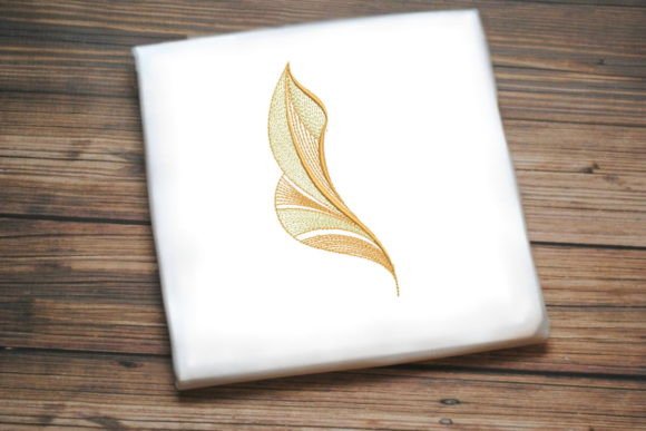 Beautiful Feather Tree Leaf
