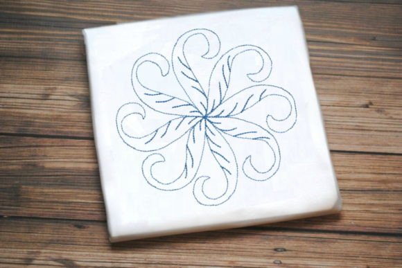 Beautiful One Line Flower